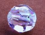 3 x AB Swarovski Clear Round 8mm Beads