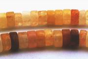 165 Yellow Topaz Heishi Beads