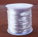 Strong & Stretchy Crystal String Beading Thread - Black, White, or Red