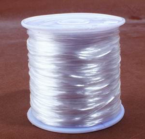 Strong & Stretchy Crystal String Beading Thread - Black, White, or Red:  MrBead