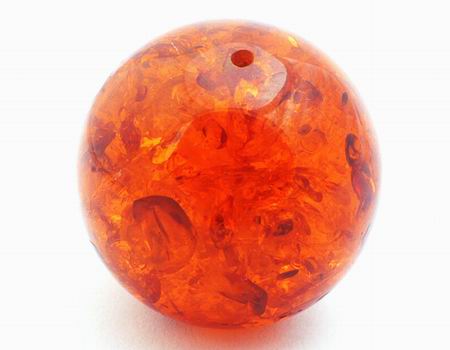 Breathtaking Colossal 33mm Amber Bead