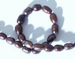 Black Chinese Rice Pearls - 5x3mm