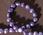 Wicked Passionate Purple Biwa Pearls - 5x4mm