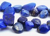 Majestic Royal Blue Lapis Nugget Beads