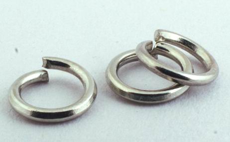 100 Quality Jump Rings - 6mm x 1mm