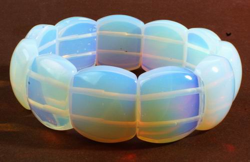 Chunky Moonstone Bracelet #2 - calms the emotions