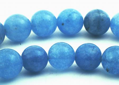 Large Sky-Blue Aquamarine Beads - 10mm or 12mm