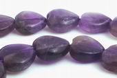 40 Seductive Amethyst Heart Beads