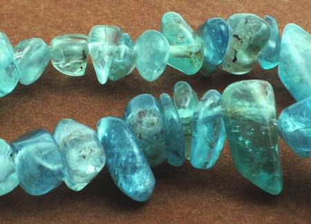 Unusual Mediterranean-Blue Apatite Small Nuggets