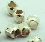 10 Tiny Drum #2 Thai Silver Bead Spacers - 2mm x 2.5mm