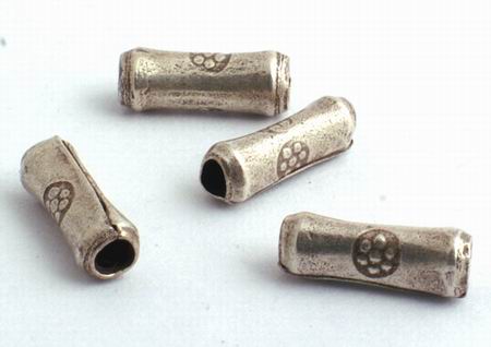6 Thai Silver Pipe Spacers - 6mm x 2mm