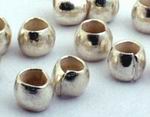 20 Fine Thai Silver Barrell Spacers - 2mm x 2mm