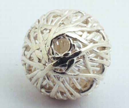 Thai Silver Bird's Nest Spacer - 12mm