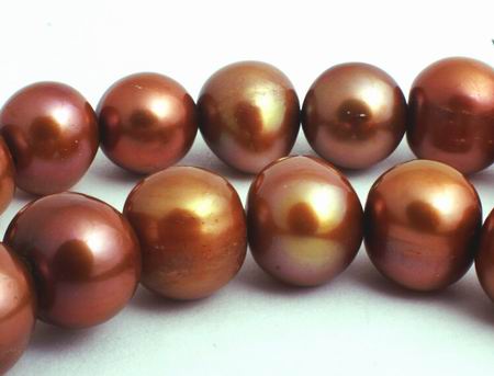 Large Irristable Chocolate Pearls - 10mm