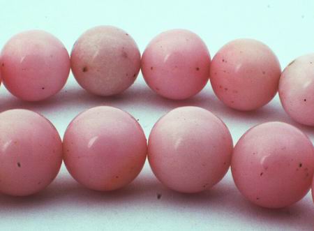 Large Soft Pink 10mm Agate Beads