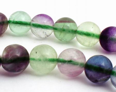 Calming 8mm Flourite Beads - Beautiful Quality!