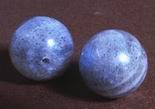 2 Large Mystical 14mm Shimmering Blue Labradorite Beads