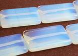 Shimmering Opalite Moonstone Pillow Beads