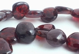Timeless Garnet Fancy Drop Beads - for love!