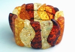 Enticing 3-Tone Amber Bracelet