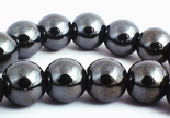 40 Heavy Natural 10mm Hematite Beads