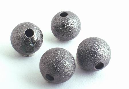 50 Gunpowder 8mm Spacer Beads