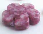 4 Attractive Noondevite Tourmaline Flower Beads