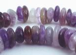 Gleaming Mystical Amethyst Slate Beads