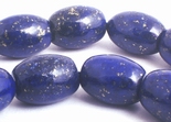 Majestic Royal Blue Lapis Barrel Beads