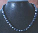 Best Quality 8mm Black Pearl Necklace