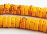 186 Irresistible Summer-Yellow Turquoise Heishi Beads