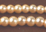 Irresistible Champagne Glass Pearl Beads - 6mm