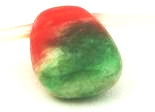 20 Drop-dead Gorgeous Watermelon Jade Teardrop Beads