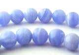 Fresh Bluelace 6mm Calsilica Beads