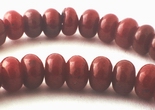 100 Beautiful Chocolate Burgundy Jade Rondelle Beads