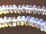 144 Magical Opalite Moonstone Rondelle Beads