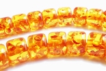 68 Enchanting Golden Yellow Amber Heishi Beads