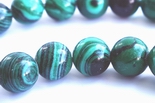 Refreshing Forest-Green 6mm Calsilica Beads