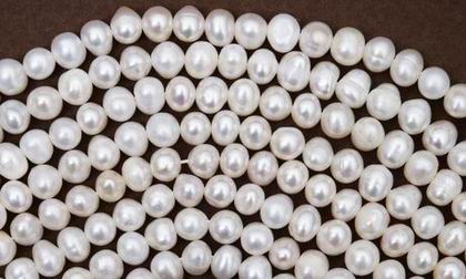 Lustrous Chinese 6mm Pearl Strand