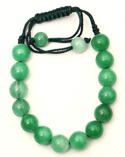 Beautiful 10mm New Jade Bead Bracelet