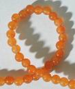 Warm Peach Aventurine Beads - 4mm