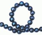 Deep Antarctic Blue 8mm Pearls