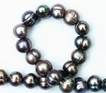 Daring 11mm Silver Grey Pearls