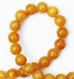 Golden Yellow Chinese Topaz Beads - 8mm