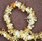 Long Citrine Chip Bead Strand - 34-inch