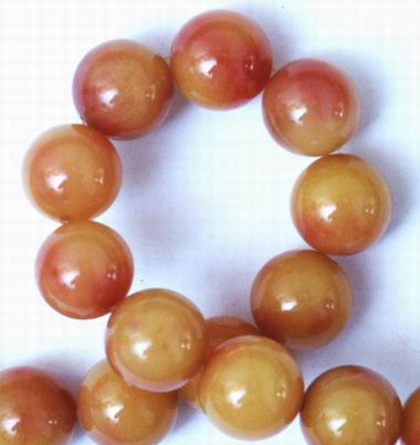 Huge Ravishing Sunny Yellow Jade Beads