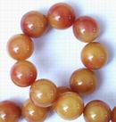 Huge Ravishing Sunny Yellow Jade Beads