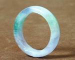 Beautiful Chinese Lavender-Green Jade Ring