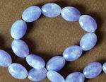 Romantic Lavender Jade Bean Beads - Large 14mm
