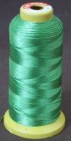 Green Beading Thread - Fine Imitation Silk